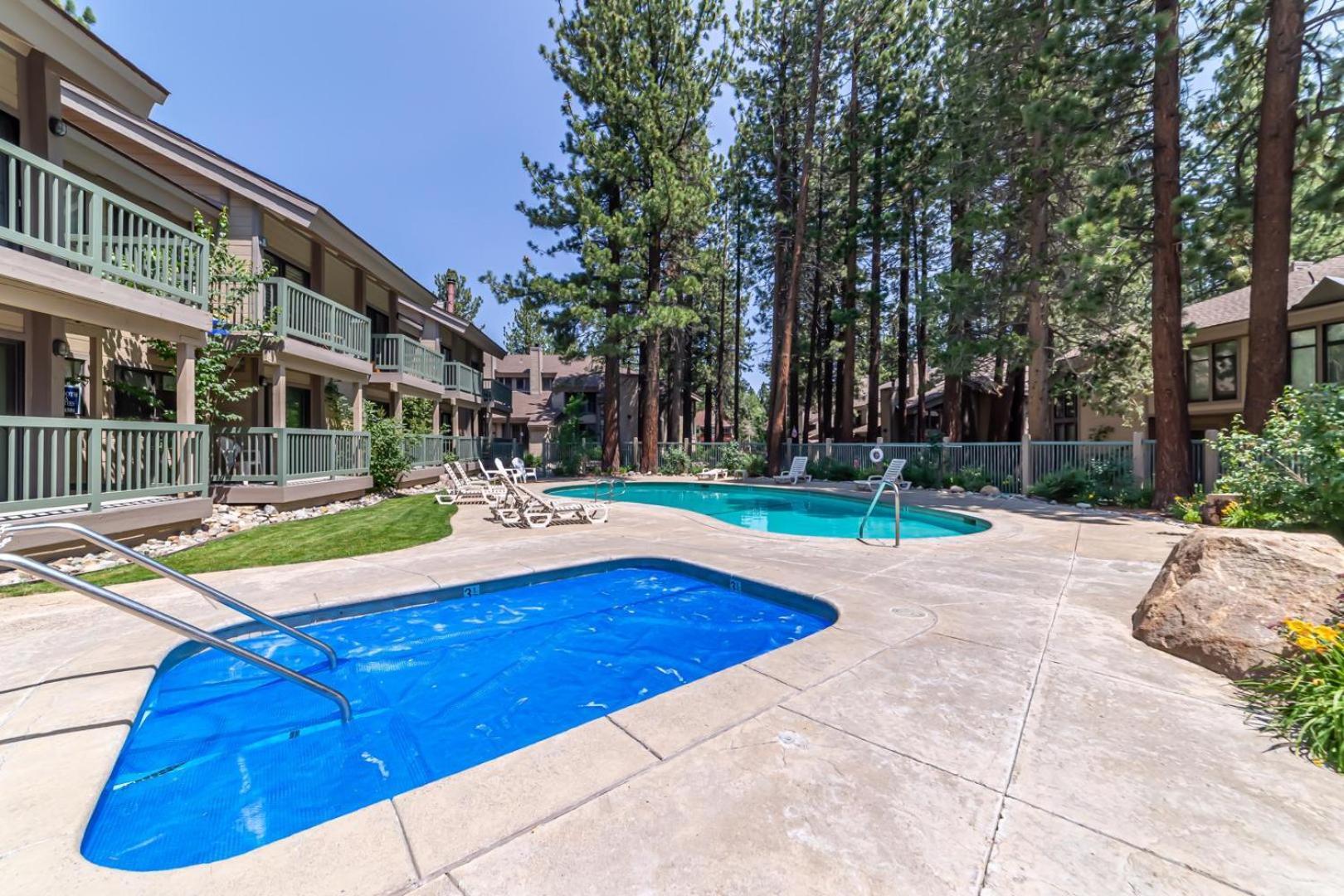 #338 - Naturally Sunlit Condo With Pool, Jacuzzi, Sauna, & Game Room Mammoth Lakes Zewnętrze zdjęcie